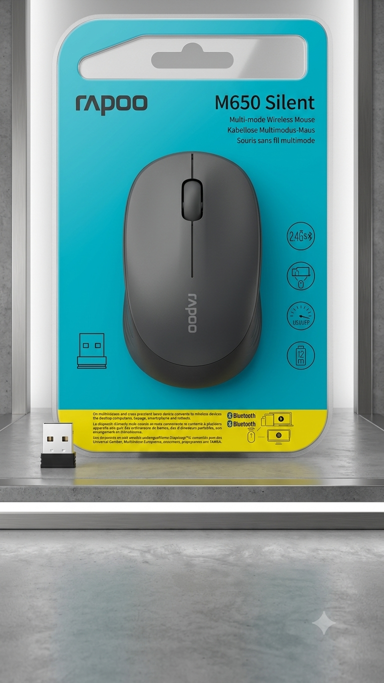 1789049521205 Rapoo M650 - الصورة 1