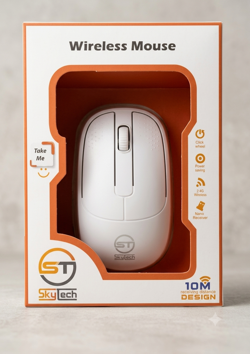 1789054904743 Sky Tech Wireless Mouse - الصورة 1