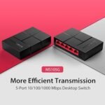 ⁦سويتش Mercusys MS105G 5-Port⁩ - الصورة ⁦2⁩