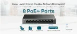 ⁦سويتشTP-Link LS109P⁩ - الصورة ⁦3⁩
