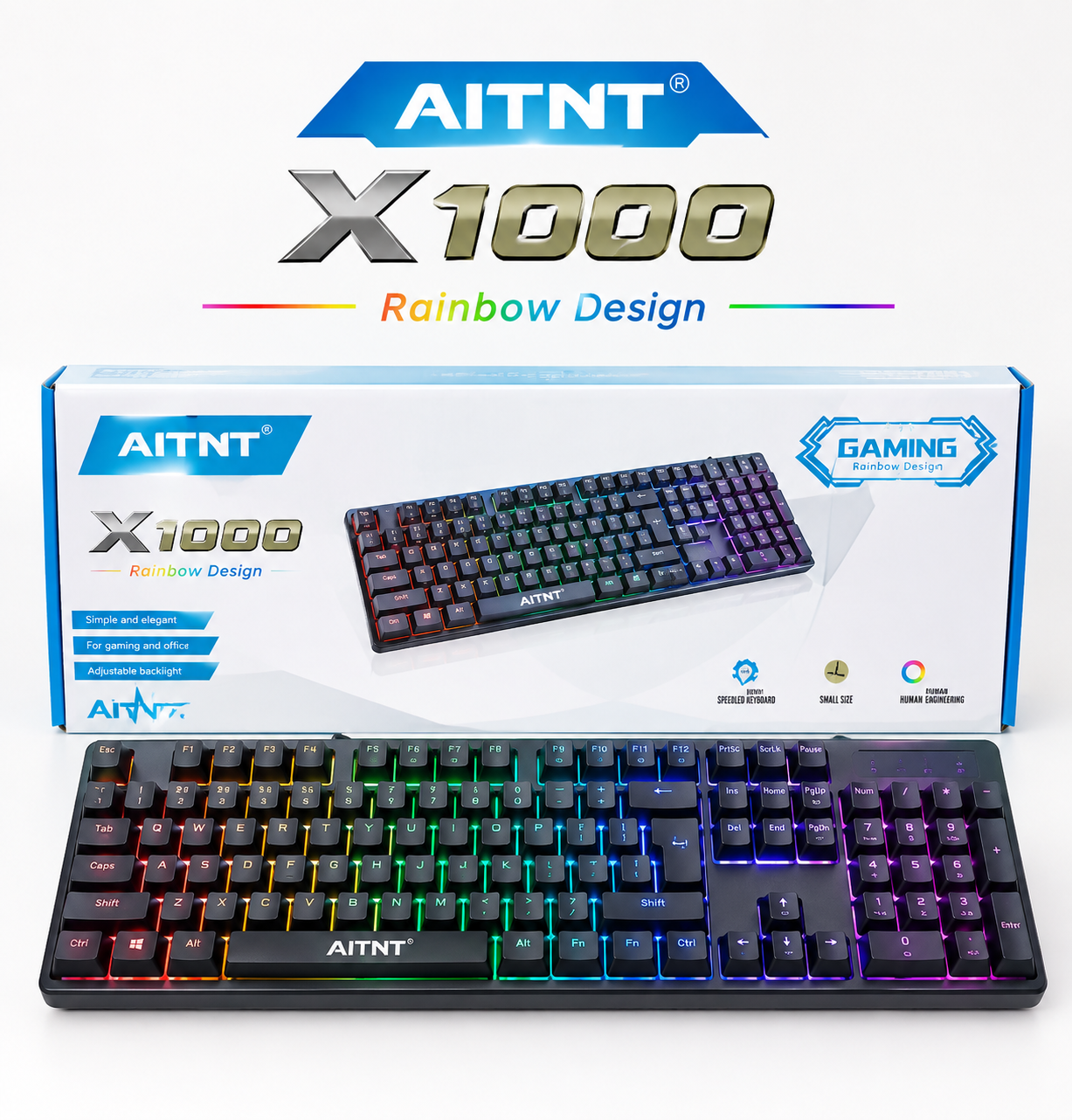 file_000000001de0822fa873e7d82cf98924 AITNT X1000 – Gaming Keyboard - الصورة 1