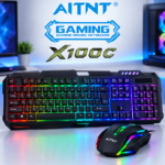 🎮 AITNT X100C Gaming Mouse & Keyboard ⌨️🖱️