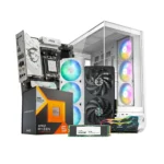 تجميعة الجيمينج الاحترافية باللون الأبيض AMD Ryzen