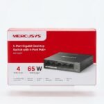 سويتش ميركوسيس MS105GP  4-Port PoE