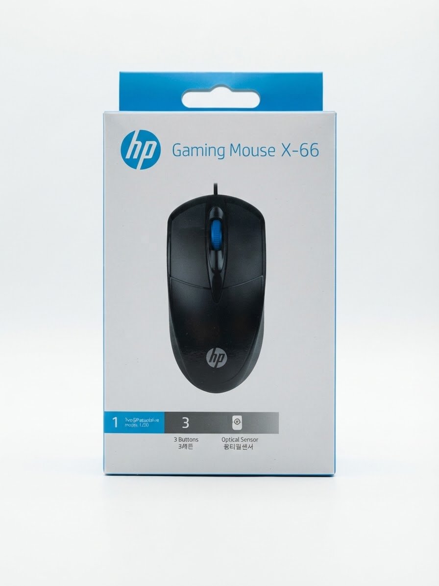 1791546944442 HP Gaming Mouse X-66 - الصورة 1