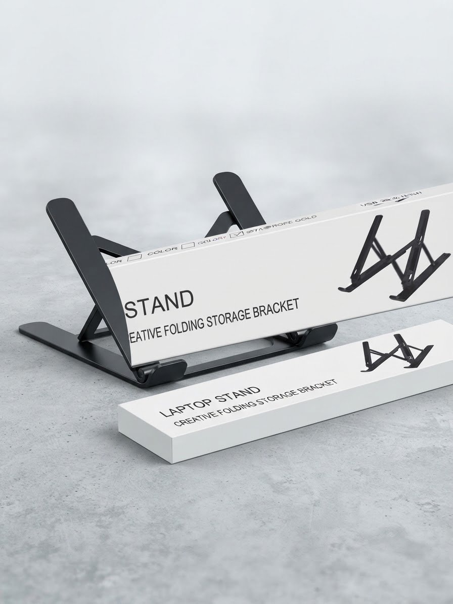 1791547463594 Laptop Stand - Creative Folding Storage Bracket - الصورة 1