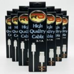 كابل شحن سريع (Micro USB / USB) عالية الجودة آر دي عالية الجودة 3.1 أمبير