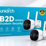 كاميرا مراقبة Uniarch B2D 3MP Wi-Fi