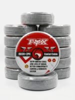​كابل كاميرات FOX RG59 + 2PC-(100Y)